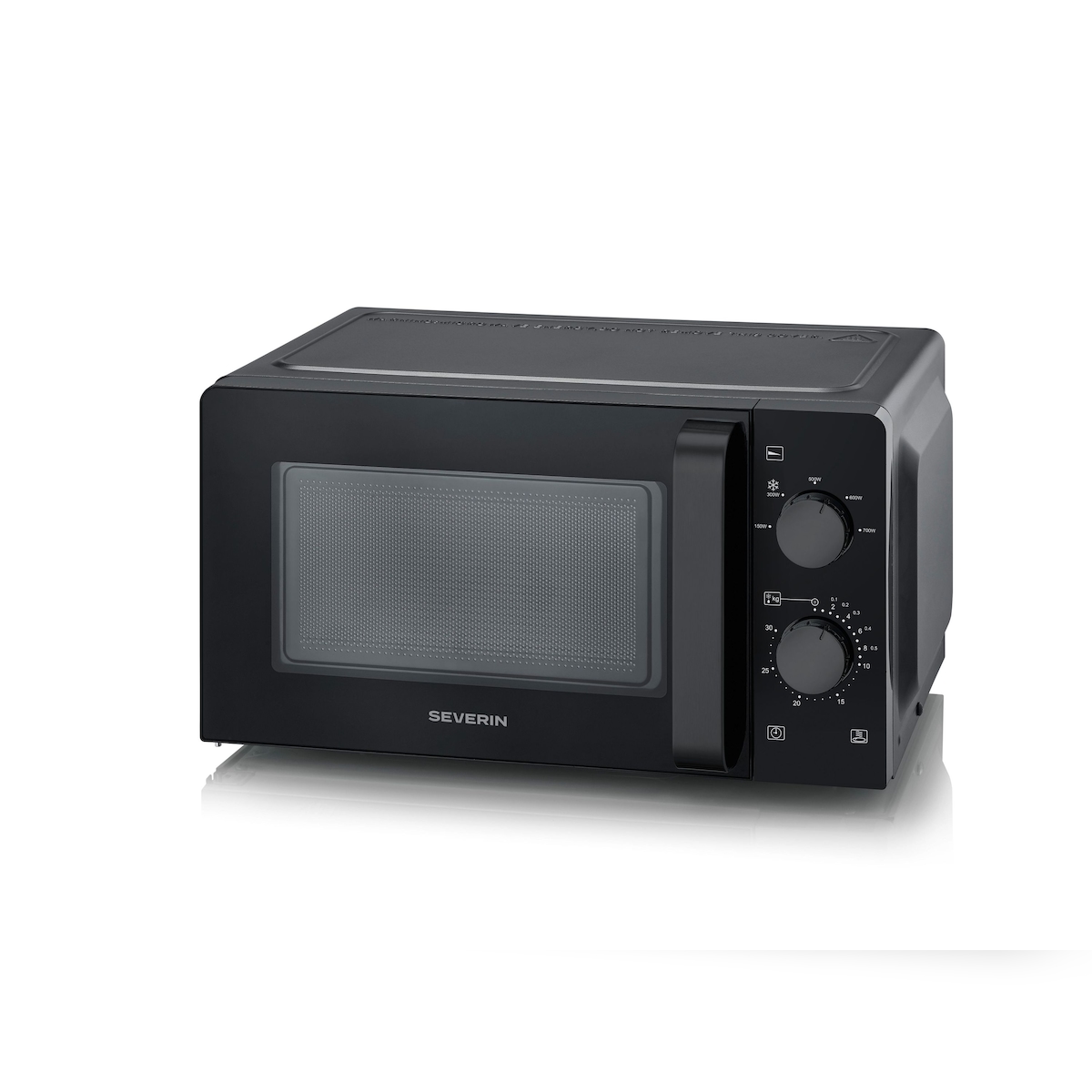 SEVERIN MW 7580 Solo-Mikrowelle, 19L, Inverter, 700W