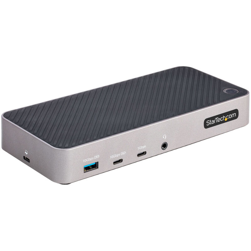 Startech.com Docking Station Usb-c Per Tre Monitor - Dock Usb C Triplo Hdmi/dp 4k - Hub Usb A 5 Porte - Gbe - Pd 100w - Docking Station Universale Multi Monitor - Compatibile Con Thunderbolt 3/4