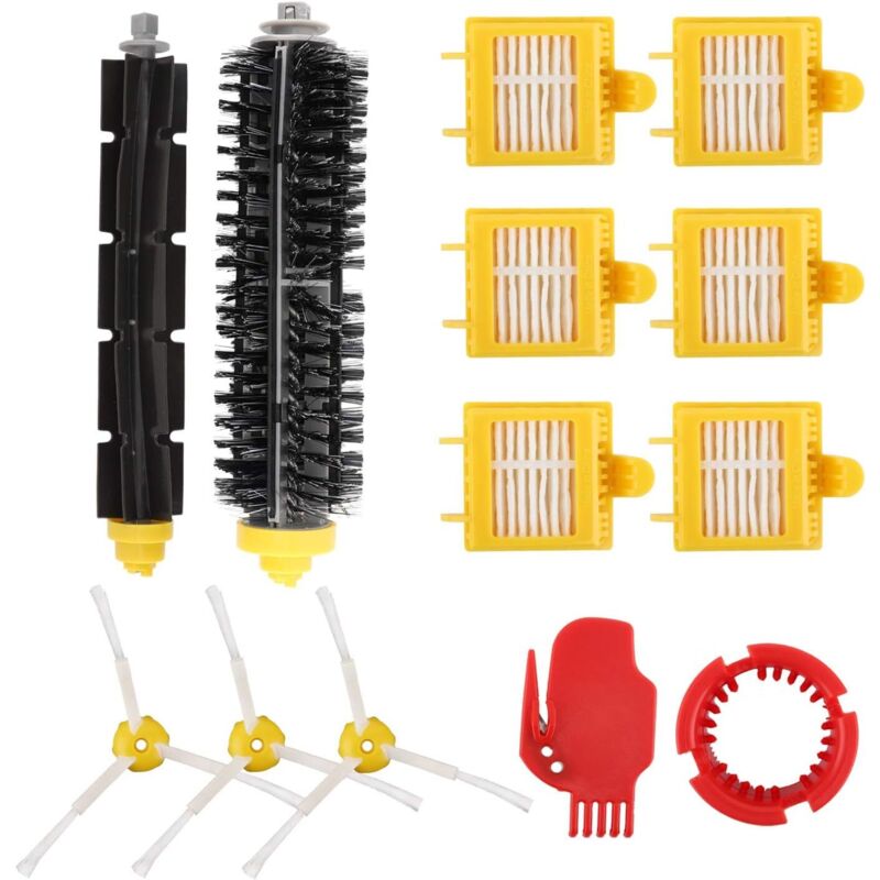 Kit Di Accessori Con Spazzole Di Ricambio Per Irobot Roomba Serie 700 (13 Pezzi), Kit Irobot, Spazzole, Filtri E Strumenti Per La Pulizia, Per Irobot Roomba Serie 700, 760, 770, 780 - Multicolore