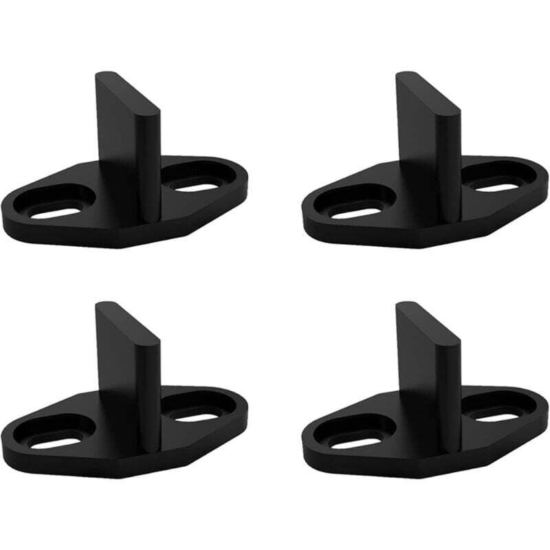 Guida Per Porta Scorrevole, 4 Pezzi Guida Per Pavimento Per Porta Scorrevole Porta Scorrevole Inferiore Per Porta Del Fienile Per Porta Dell'armadio Porta In Legno