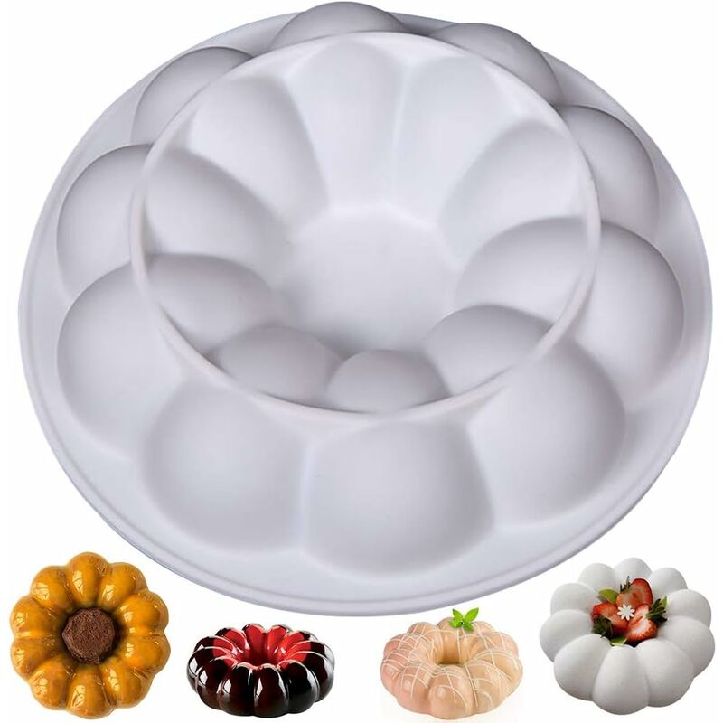Stampo Per Torta In Silicone A Spirale, Stampo Da Forno In Silicone, Stampo Per Torta Antiaderente Per Ciambelle, Torte In Silicone, Torta Di Zucca, Stampo Per Torta - Minkurow
