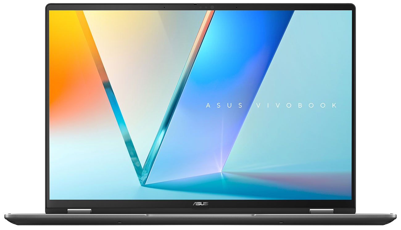 ASUS Vivobook 16 Flip Copilot+ PC Touchscreen Laptop 16-Inch Intel Core Ultra 7 256V 16GB RAM 512GB SSD in Matte Gray