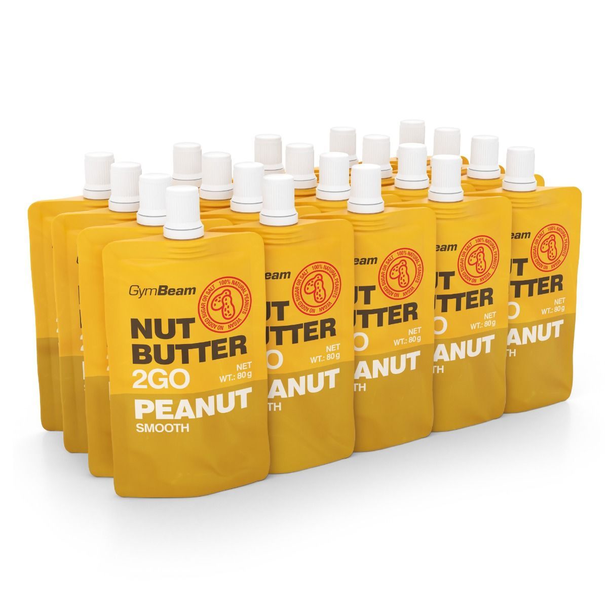 Nut Butter 2GO burro di arachidi senza ingredienti aggiunti 80 g
