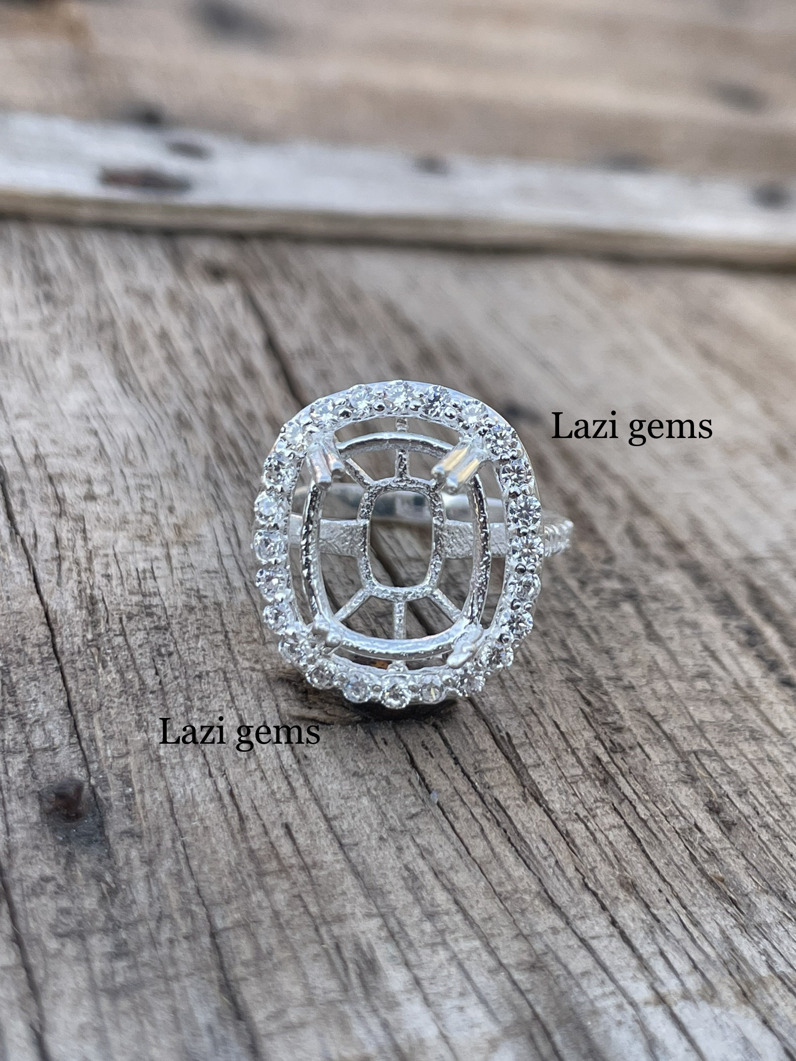 10x12MMOval Semi Mount Ring-Unique Ring-Without Stone Ring-925 Sterling Silver Ring-Prong Setting Ring Artigianato Anello