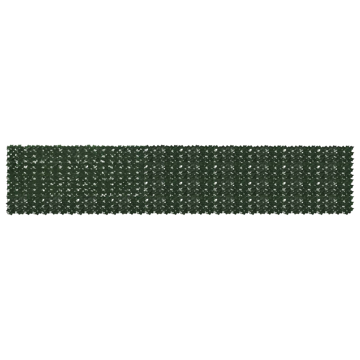 vidaXL Balkonsichtschutz mit Blättern Dunkelgrün 500 x 100 cm Image