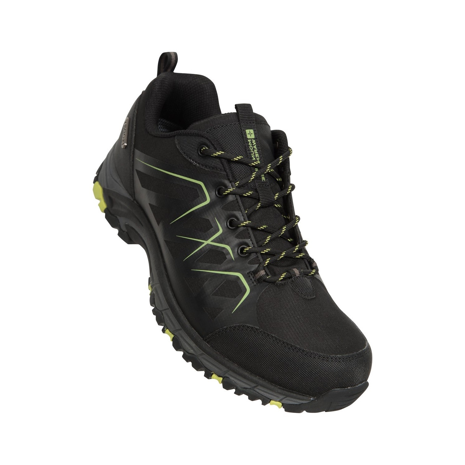 Mountain Warehouse Herren Inca Wasserdicht Active Walking Schuhe (Schwarz)