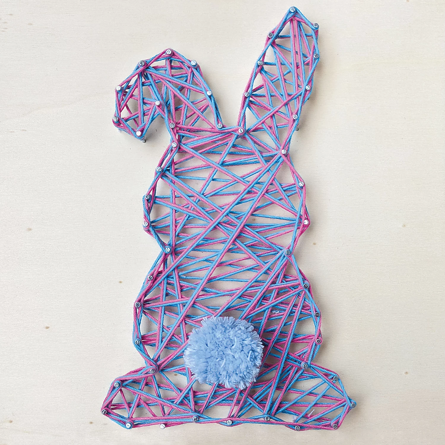 Nagelbild-Set Hase