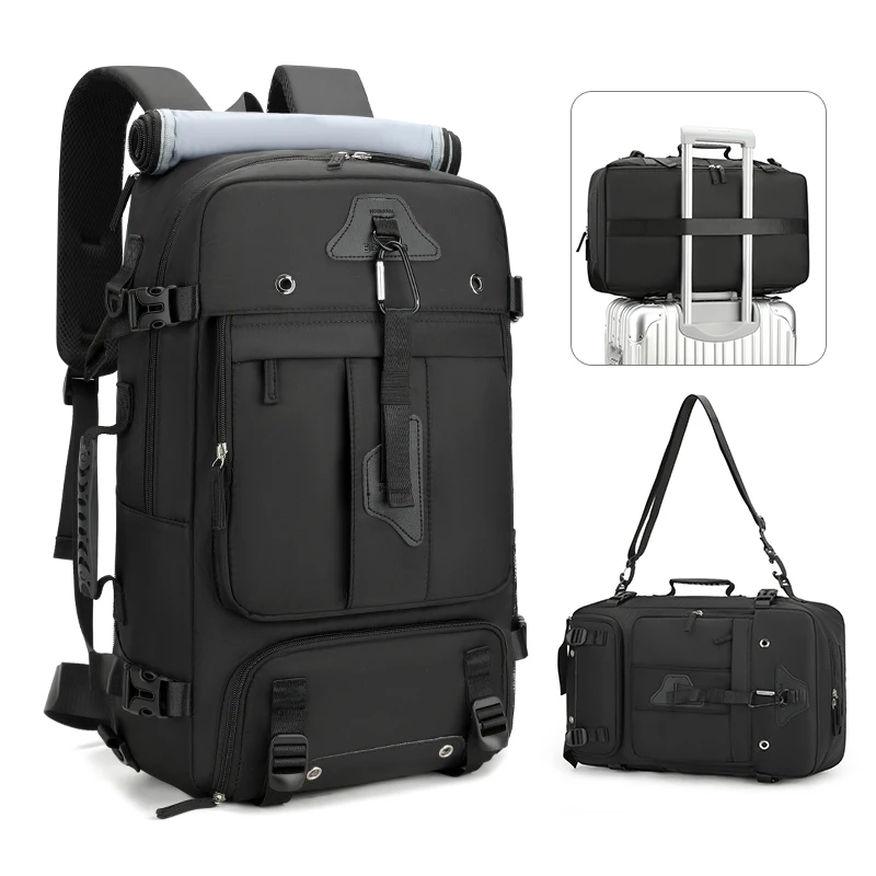 Grenzüberschreitender neuer super erweiterbarer Reise-Boarding-Rucksack, Reise-Rucksack mit großem Fassungsvermögen, für Herren, Outdoor, groß, 80-Liter-Reisen
