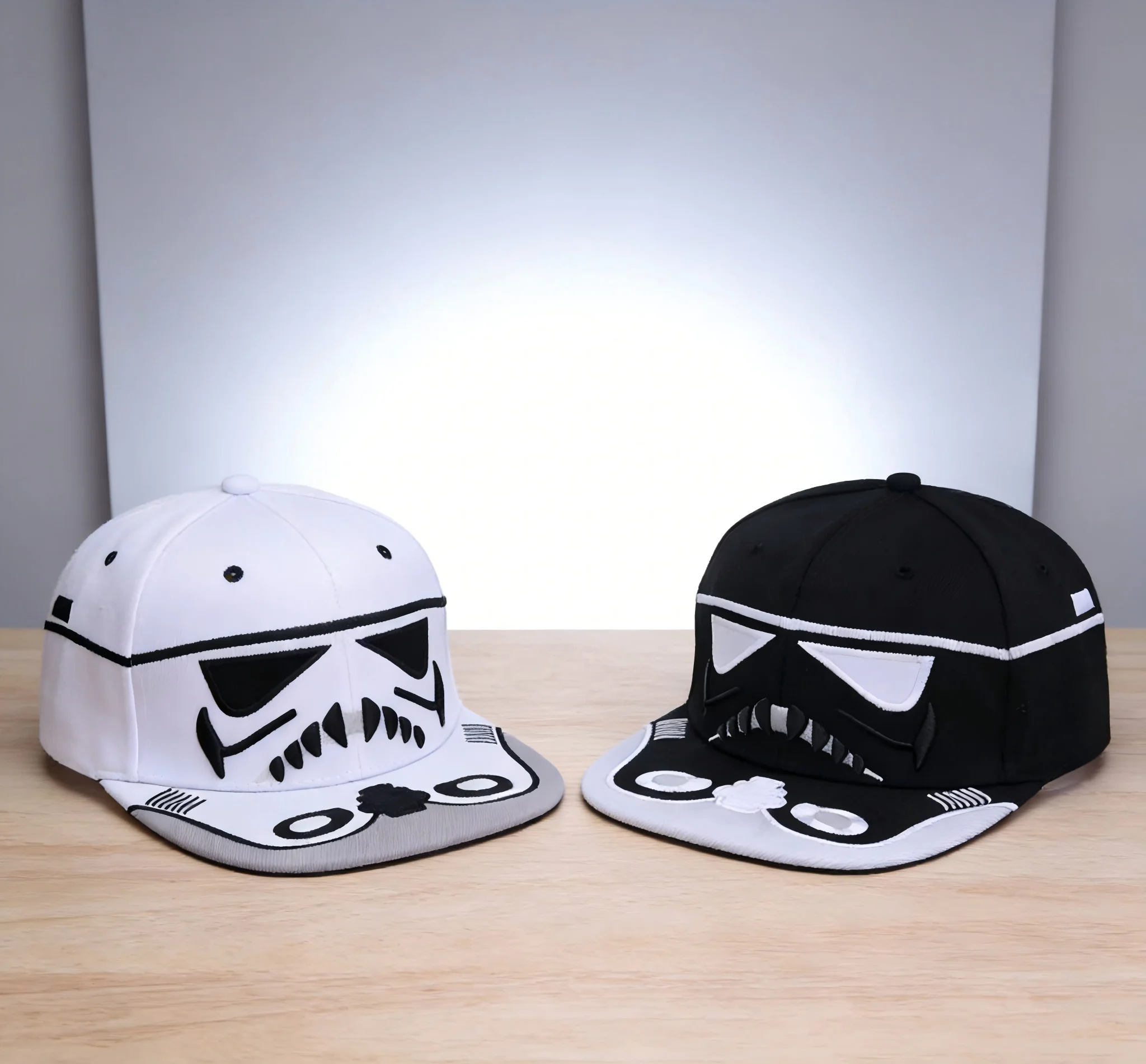 Cappello Star Wars Darth Vader Clone Troopers Imperial Stormtrooper Cappello da baseball in cotone unisex Cappello casual con visiera piatta per protezione solare