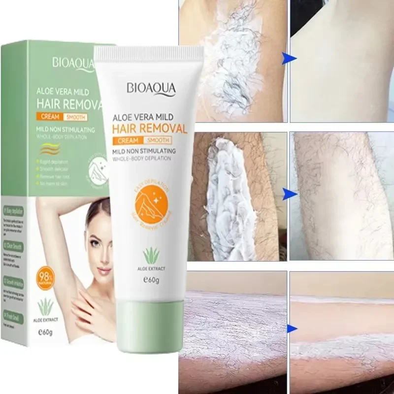Crème dépilatoire permanente, crème épilatoire pour zones intimes, soin santé, épilation indolore, inhibiteur de repousse des poils, soin du corps pour femmes et hommes