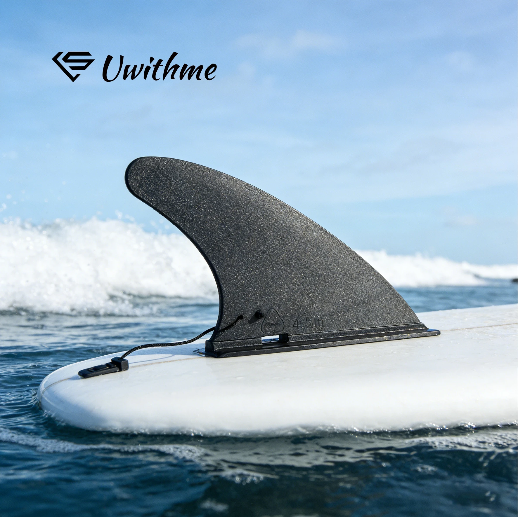 aileron de Planche à Pagaie de 9-4, 5 pouces Aileron de Longboard Détachable Aileron de Queue de Planche de Surf de Protection Aileron de Planche Debout pour Planche de Surf Longue