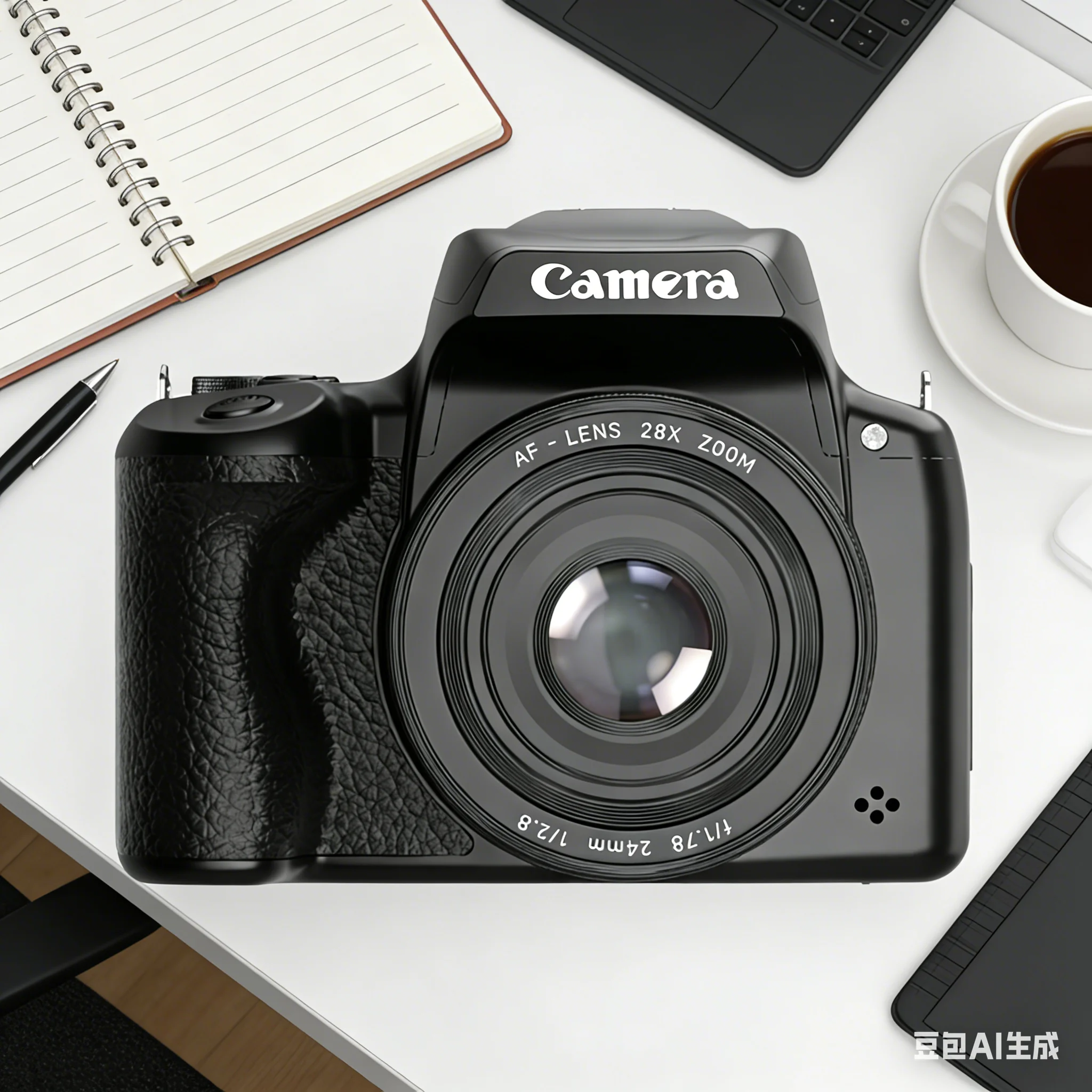 Appareil photo numérique 68MP avec écran rabattable, zoom 28X et viseur vidéo 4K, appareil photo numérique reflex haute définition, accessoires de photographie
