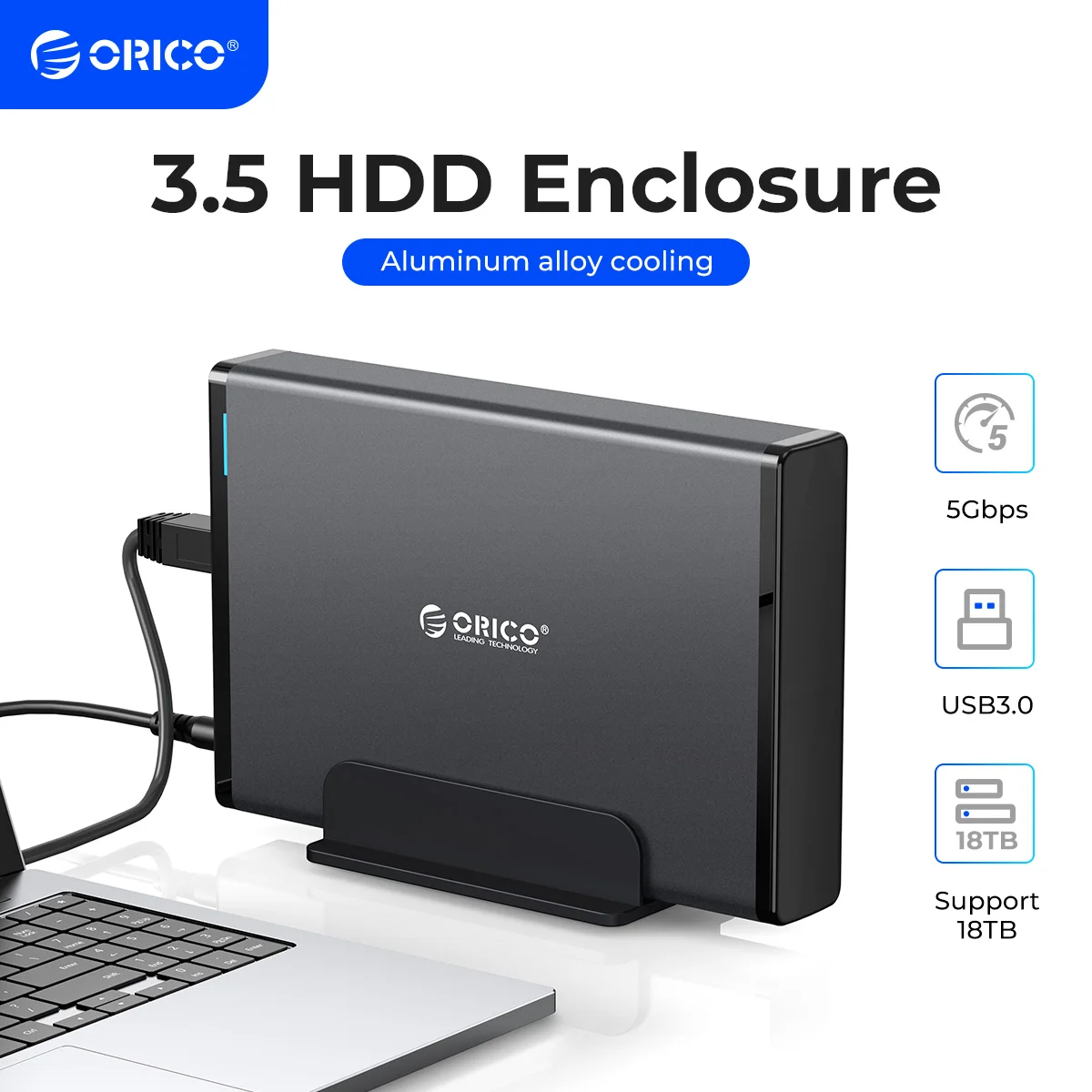 Boîtier de disque dur ORICO 3,5