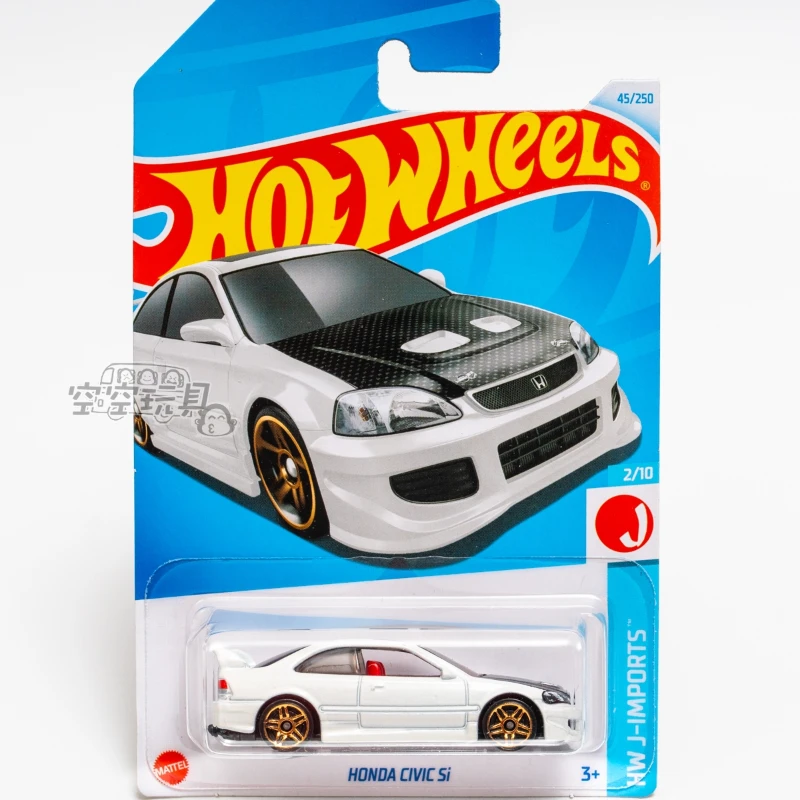 2024G Original Hot Wheels Auto Honda Civic Si Spielzeug für Jungen 1/64 Diecast Metall Fahrzeug Modell Brinquedos J-IMPORTS Geburtstag geschenk