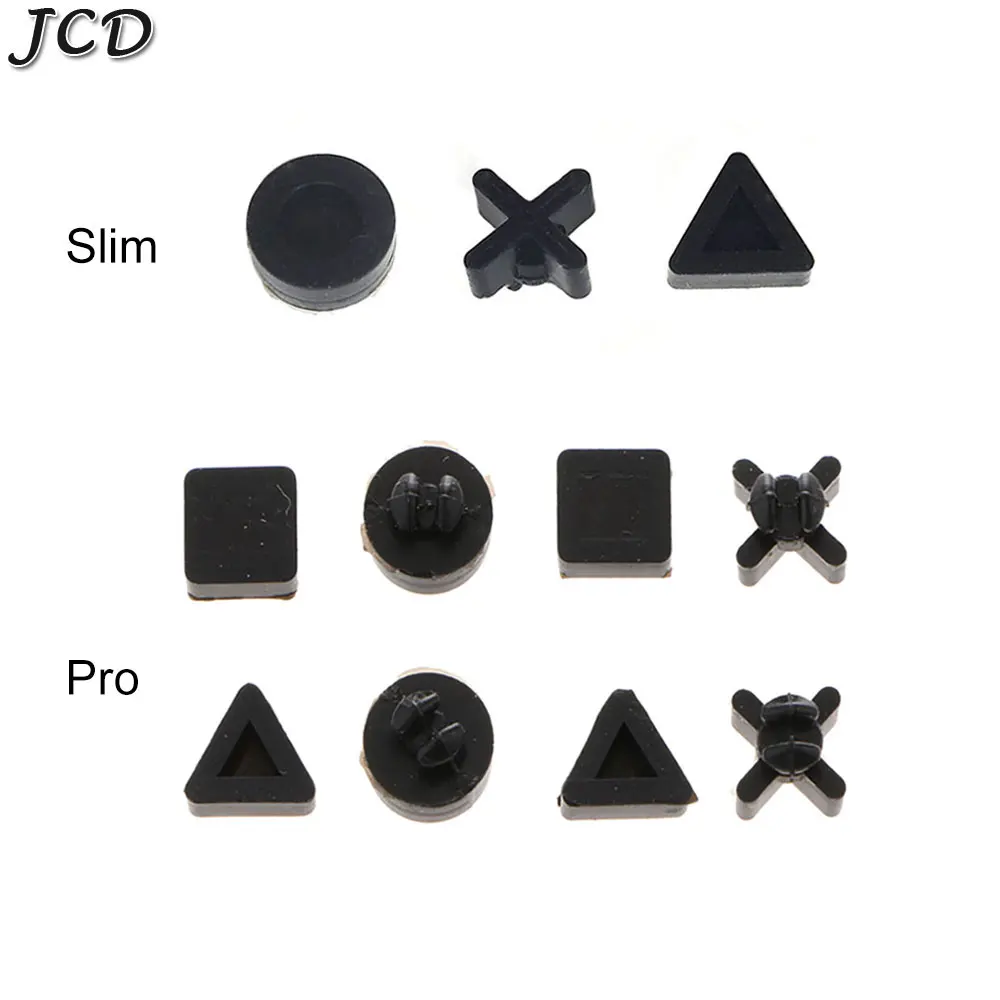 JCD Silikon Unten Gummi Füße Pads Abdeckung Kappe Für PS4 Pro Slim Konsole Gehäuse Fall Gummi Füße Abdeckung Image