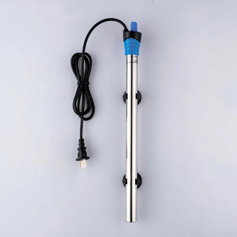 100W/200W/300W/500W 220V Tauchheizstab für Aquarien, Edelstahl-Thermostat-Heizstab für Fischbecken, Energiesparend Image