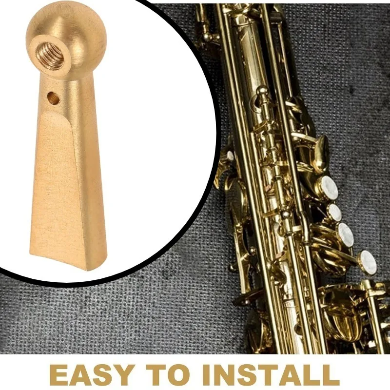 Ersatzteil für Reparaturschrauben für Altsaxophon, stabile Intonation, Saxophonmechanismus-Zubehör, abnehmbar, leicht zu warteln Image