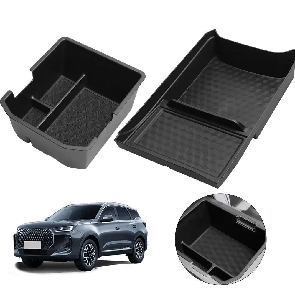 Armlehnen-Aufbewahrungsbox für Chery Tiggo 4 Pro 2020-2025 - Mittelkonsolen-Organizer, Innenraum-Zubehör Image