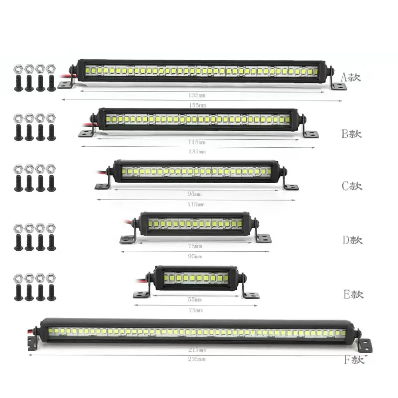 55/75/95/115/135/215mm Passend für TRX4, SCX10 90046, Slash, Rustler Image