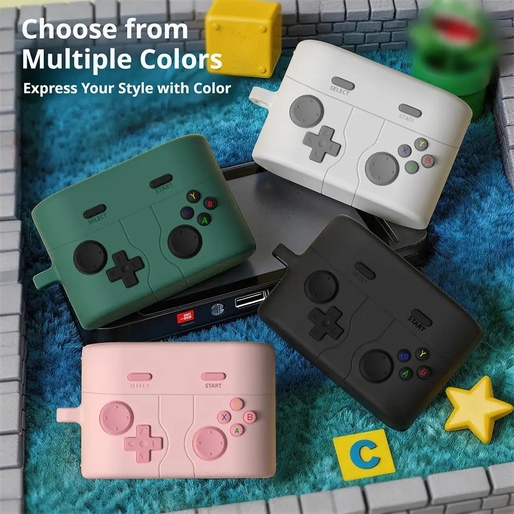 Hautfreundliche Flüssigsilikon-Hülle für Sony 1000XM6 Gaming-Konsolen-Stil Ohrhörer-Etui mit Unterstützung für kabelloses Laden und vollständiger Schutzfunktion Image
