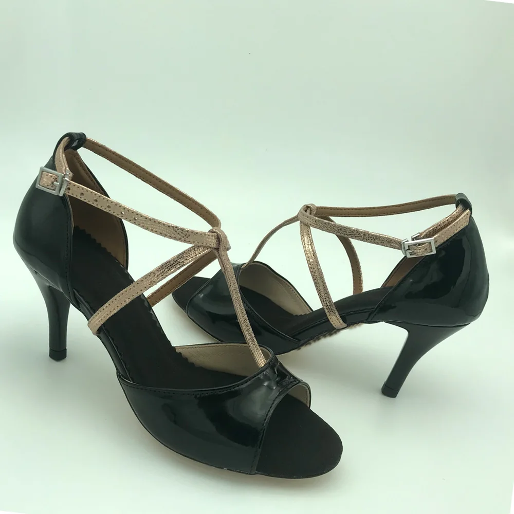 Bequeme und modische Damen Latin Tanz schuhe Salsa Schuhe Tango Schuhe Hochzeit & Party Schuhe 628205bplgl