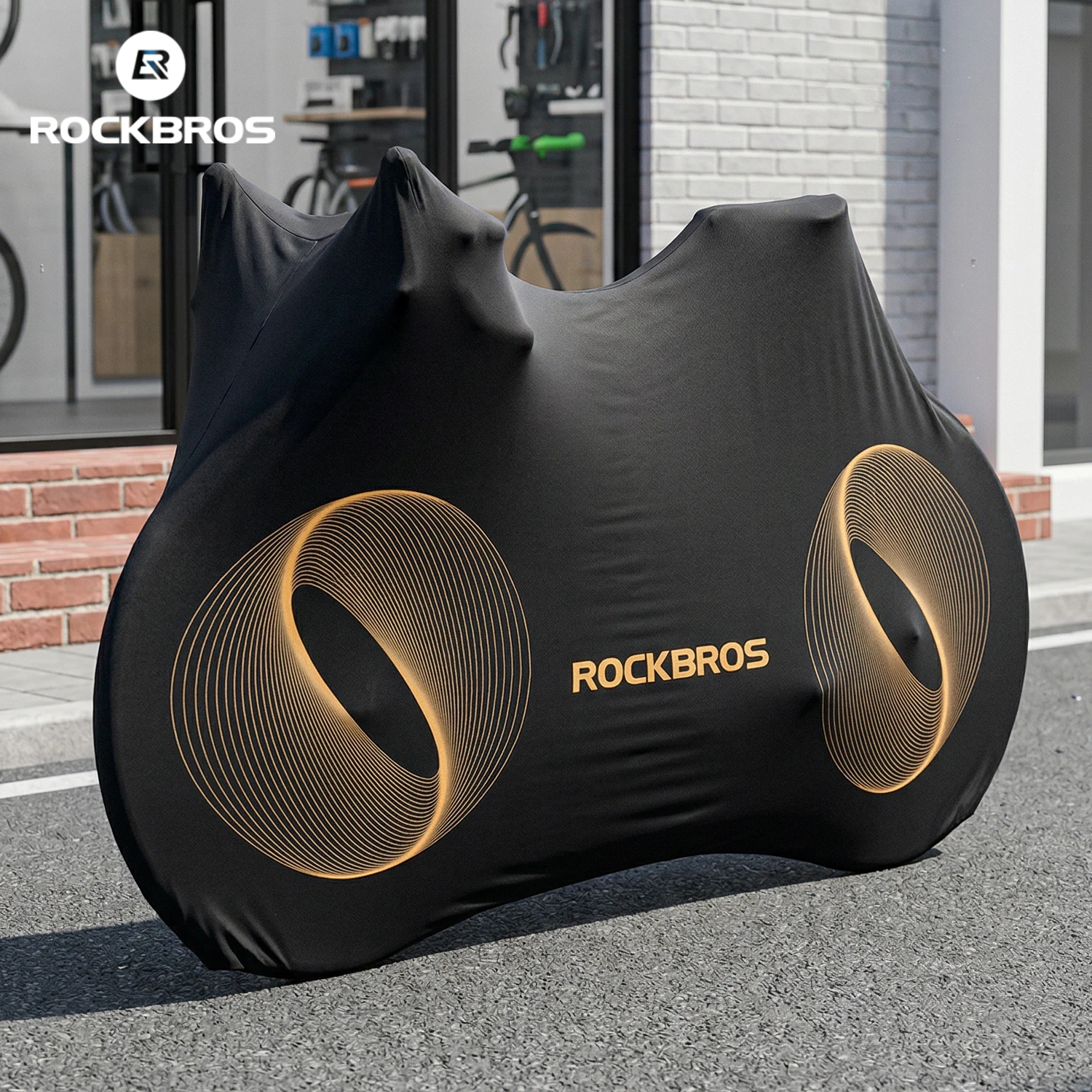 ROCKBROS Fahrrad-Schutzausrüstung Vollständige Abdeckung 24-29 Zoll MTB Bike / 700C Rennrad Staubdichte Schutztasche Vollständiger Schutz