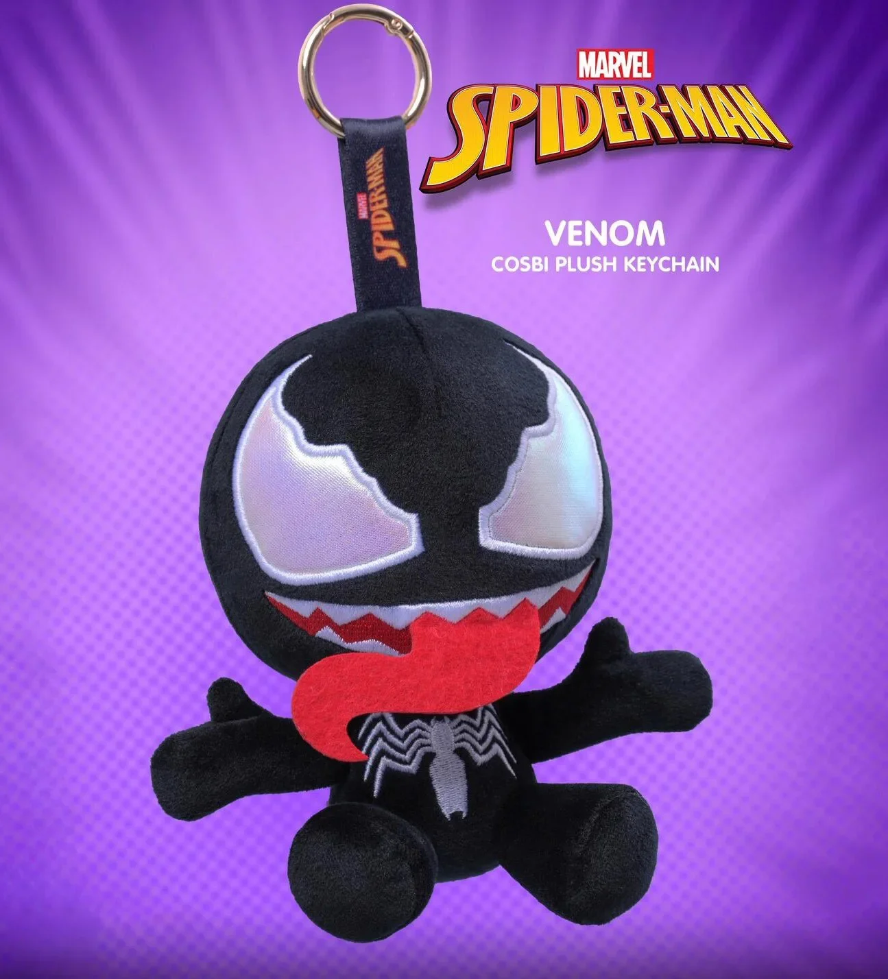 2026 Neue Original Hot Toys Marvel Spider-Man Cosbi Blind Box Plüsch-Taschenanhänger Kawaii Spider-Man Überraschungsbox Geburtstagsgeschenk Image