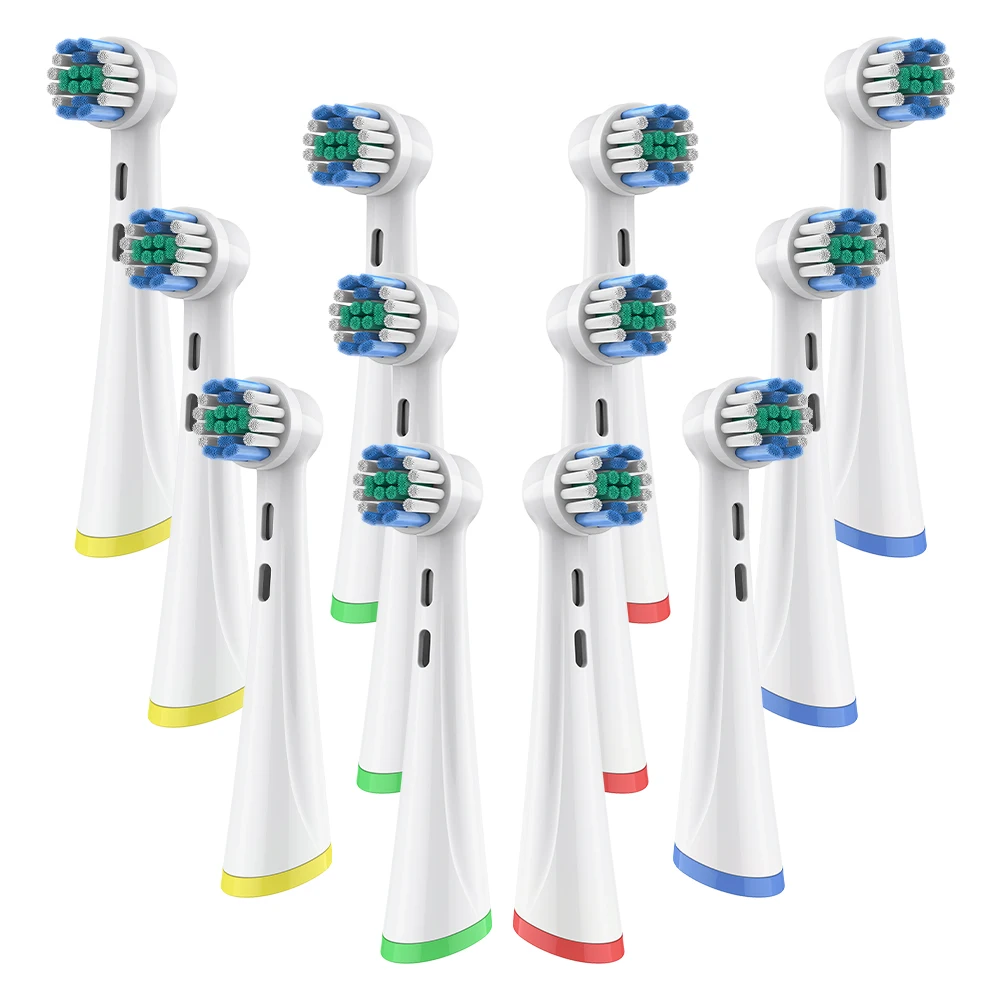 Kompatibel mit Oral B iO 2/3/4/5/6/7/8/9/10 Elektrische Zahnbürsten-Ersatzbürstenköpfe, Zahnbürstenköpfe für Precision Clean.