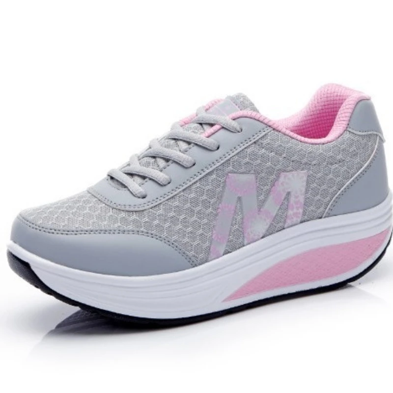 Spring And Summer Rocking Shoes Comfort Sponge Cake Women Single Shoes Sports Shoes Casual Shoes Travel Shoes Running Shoes