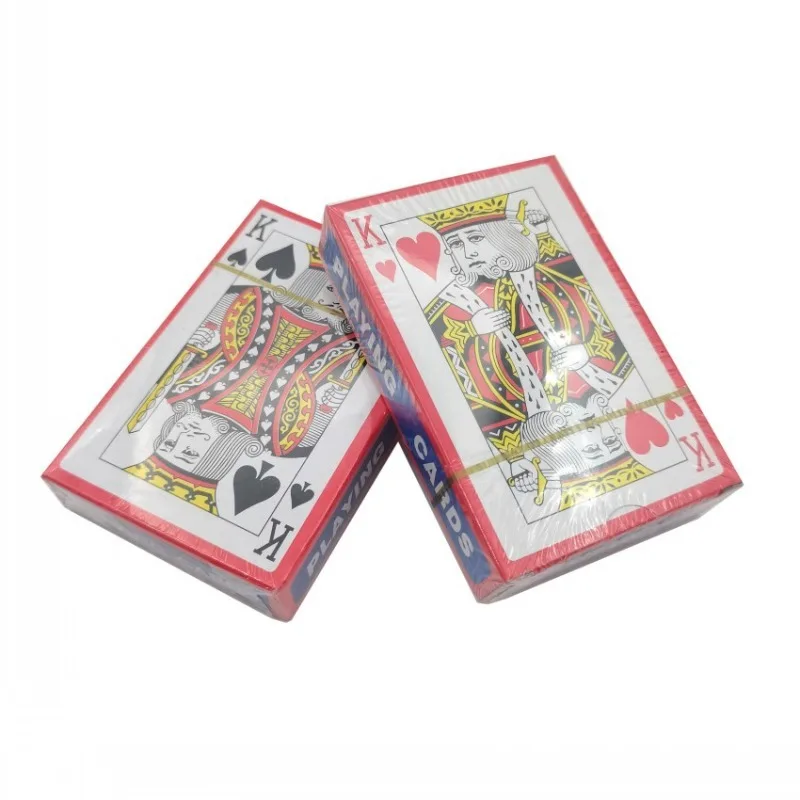 Nouveau jeu de cartes de poker K imperméable et coloré, jeu de cartes de poker, jeu de bridge, jeu de table, jeu à un joueur, valeur des points