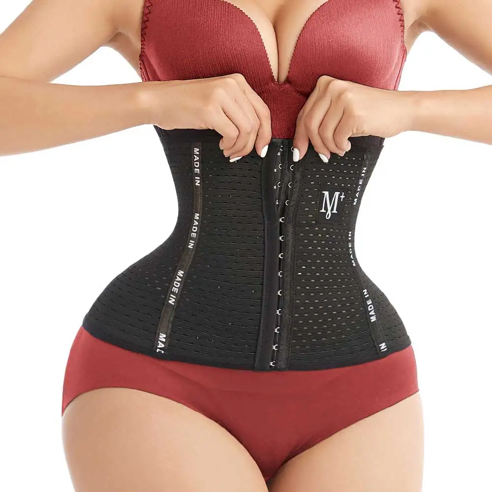 Damen Taillentrainer Cincher Fajas Körperformer Unterwäsche Bauchkontrolle Schlankheitsgürtel Postpartum Modelliergurt Korsett Shapewear Image
