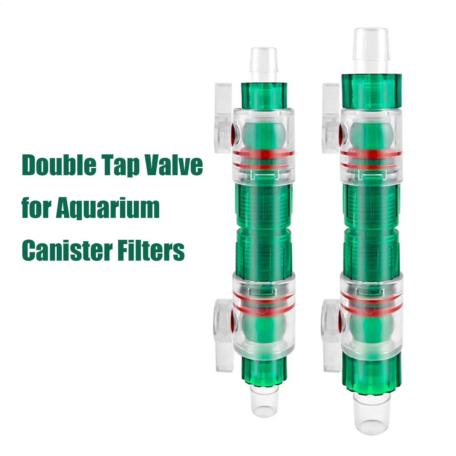 12mm/16mm Aquarium Schnellverschluss-Verbinder Schlauchadapter für Fischbecken-Filter Einfache Verwendung und Kontrolle der Wasserleitung Image