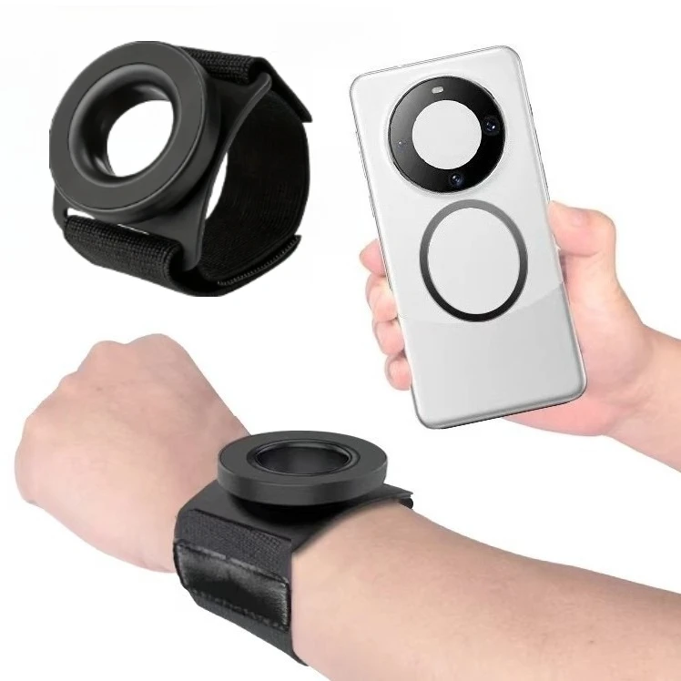 1 Stück Armband Magnetische Halterung für Mobiltelefone, Speziell für Samsung Magsafe iPhone 12-17 Pro Max Image