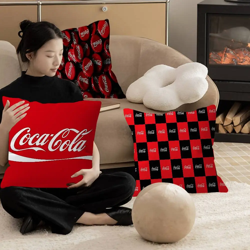 C-COCA-COLAS Kissenbezug im Ahorn-Design, Happy Autumn Harvest Decor, Kissenbezug für Feiertagsdekoration