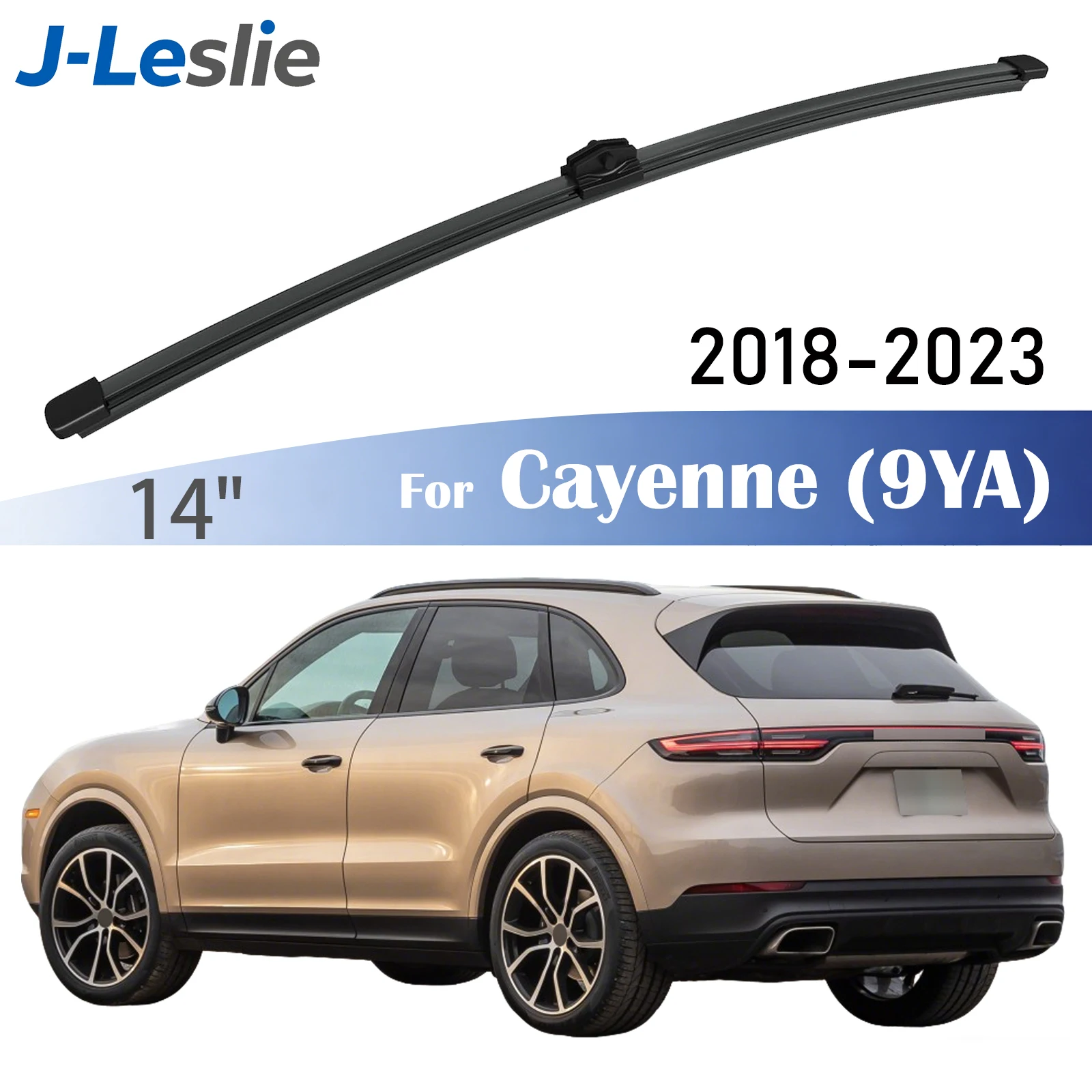 14-Zoll-Heckwischerblatt für Porsche Cayenne MK3 9YA 2018-2023 Windschutzscheibenwischer Fensterreinigungsbürsten Zubehör scheibenwischer Hinten Heckwischerarm Image