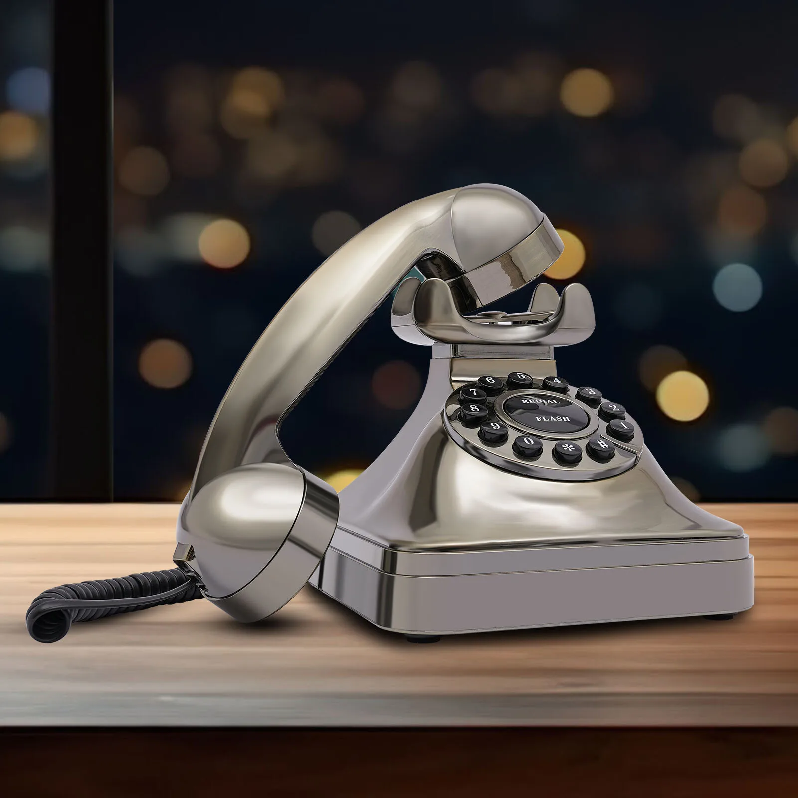 Retro Dial Phone, Retro Phone, Old Fashion Telephone for homes, hotels, schools, office buildings, offices, mansions