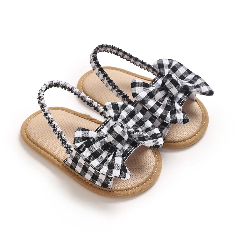 2026 Neue 0-12M Sommer Neugeborene Baby Mädchen Jungen Sandalen Schuhe Schmetterling Flach Mit Absatz Weiche Sohle Rutschfeste Schuhe Image