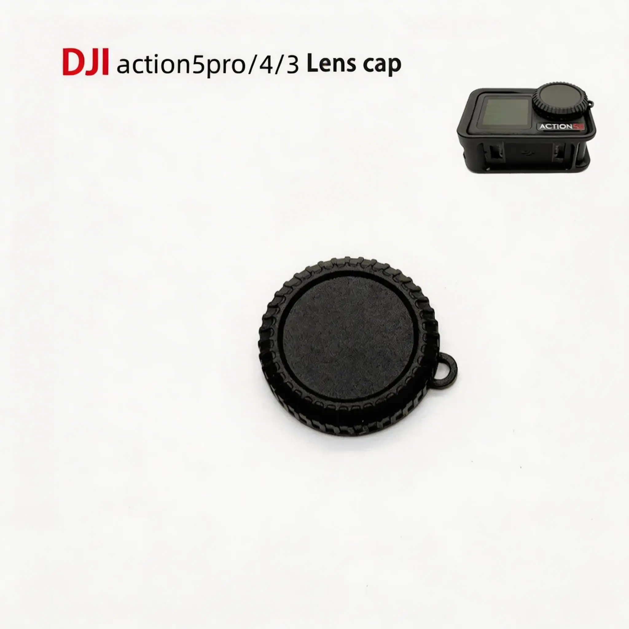 Für DJI Osmo Action 5Pro Zubehör Objektivdeckel Silikon-Schutz Gummi-Anti-Schock-Schutz für DJI OSMO Action 3 4 5 Pro Action-Kamera Image