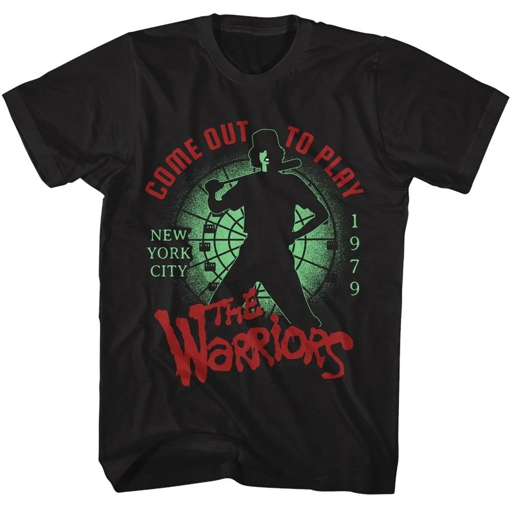 The Warriors Come Out To Play 1979 NYC Grafik-T-Shirt, Retro-70er-Jahre-Kult-Klassiker, Streetwear-Baumwoll-T-Shirt