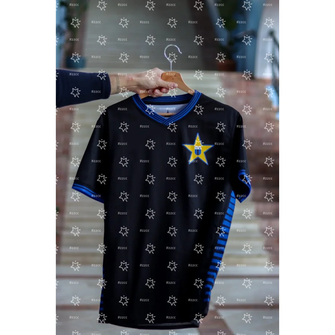 Maillot de football domicile IK Sirius 25-26, ensemble d'entraînement, cadeaux pour fans, T-shirt sportif d'été pour homme, vêtements pour enfant, Tee Y2K pour femme ﻿