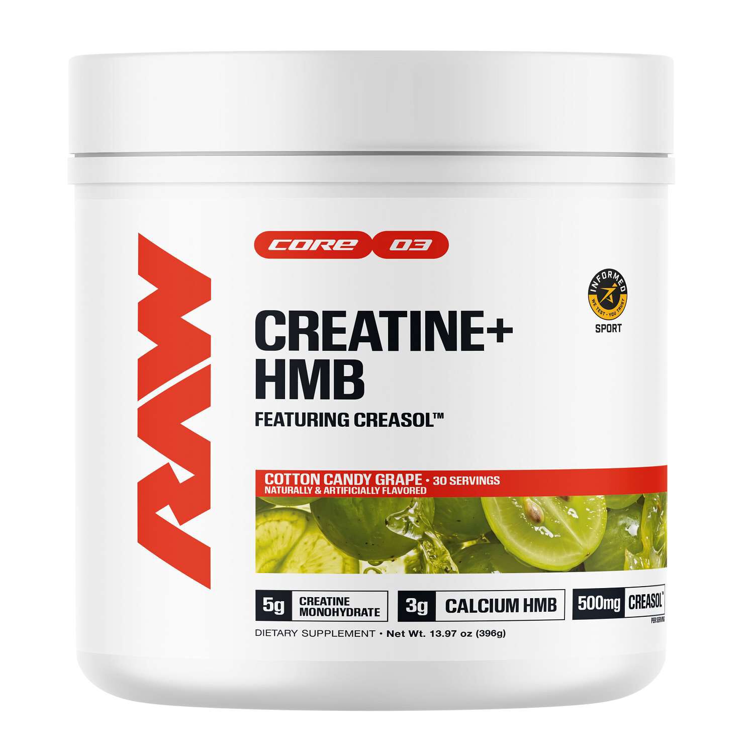 Creatine+ Hmb - Cotton Candy Grape (30 Servings)