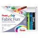 Pentel Fabric Dye Stick Set 7-Colors