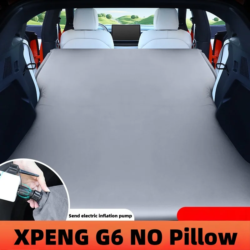 Auto-Reisebett für XPENG G6/G9, aufblasbare Luftmatratze, Selbstfahrer-Reisebett, Outdoor-Campingzubehör, Kofferraum-Schlafmatte Image