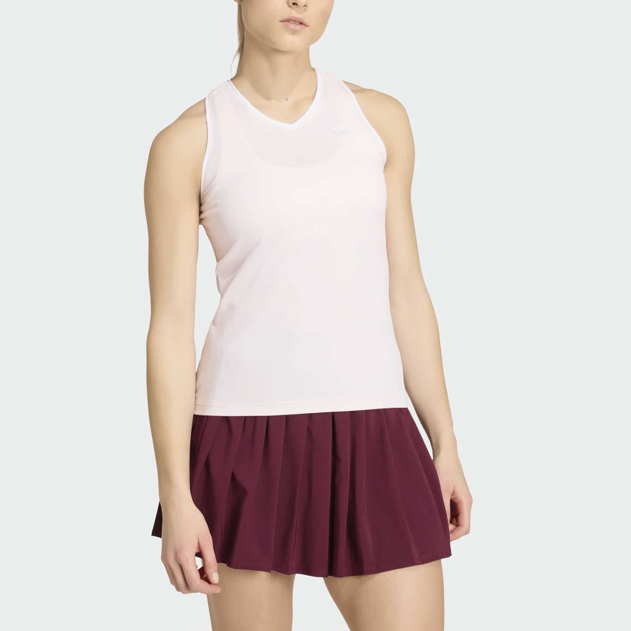 adidas Classics Tank Women's Tennis Apparel Distilled Pink