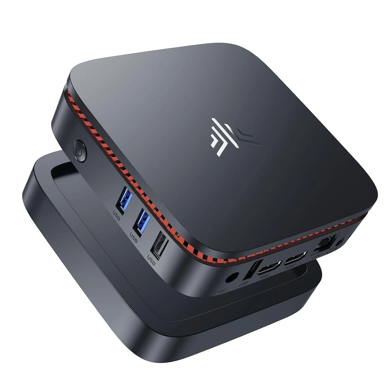 NIPOGI Mini-PC Intel Pentium Silver N5030 Prozessor 8GB LPDDR4 256GB M.2 2280 SSD Wifi5 BT4.2 BIS ZU 2TB Mini-PC Windows 11