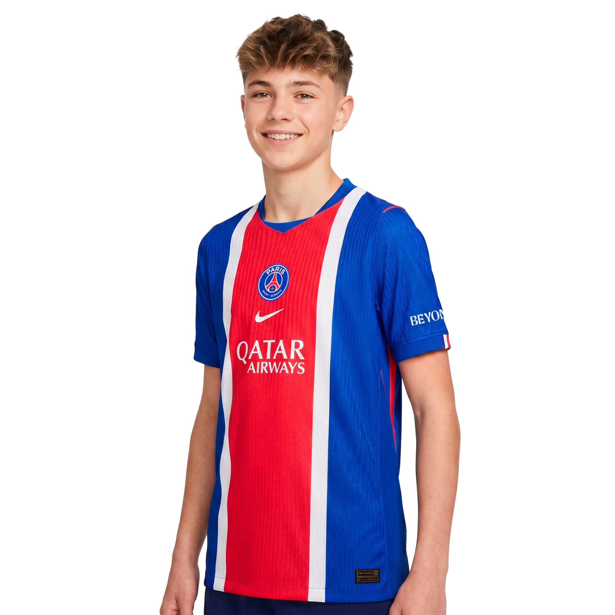 Maillot Domicile Match PSG Nike Aero-FIT 26/27 - Enfant