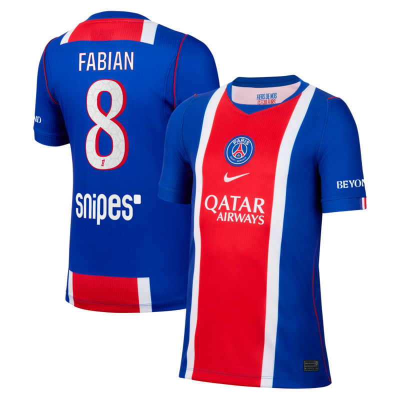 "PSG Nike Stadium Heimtrikot 2026-27 - Kinder mit Aufdruck Fabian 8" Image