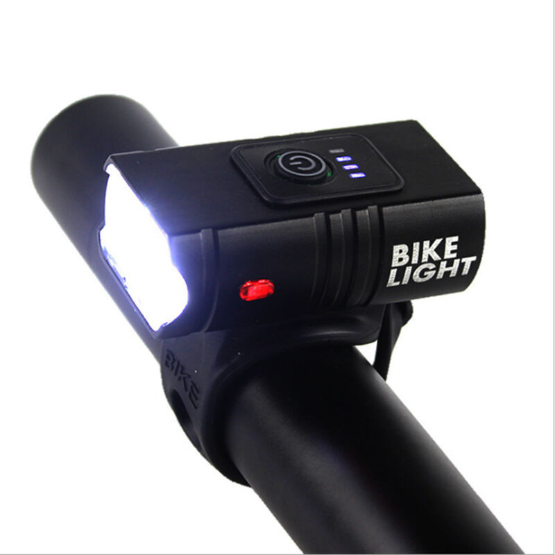Luce Per Bicicletta Super Luminosa Ad Alto Lumen, Set Di Luci Anteriori E Posteriori Per Bicicletta Ricaricabili Tramite Usb A 6+4 Modalità, Luce Anteriore E Posteriore Di Sicurezza Impermeabile