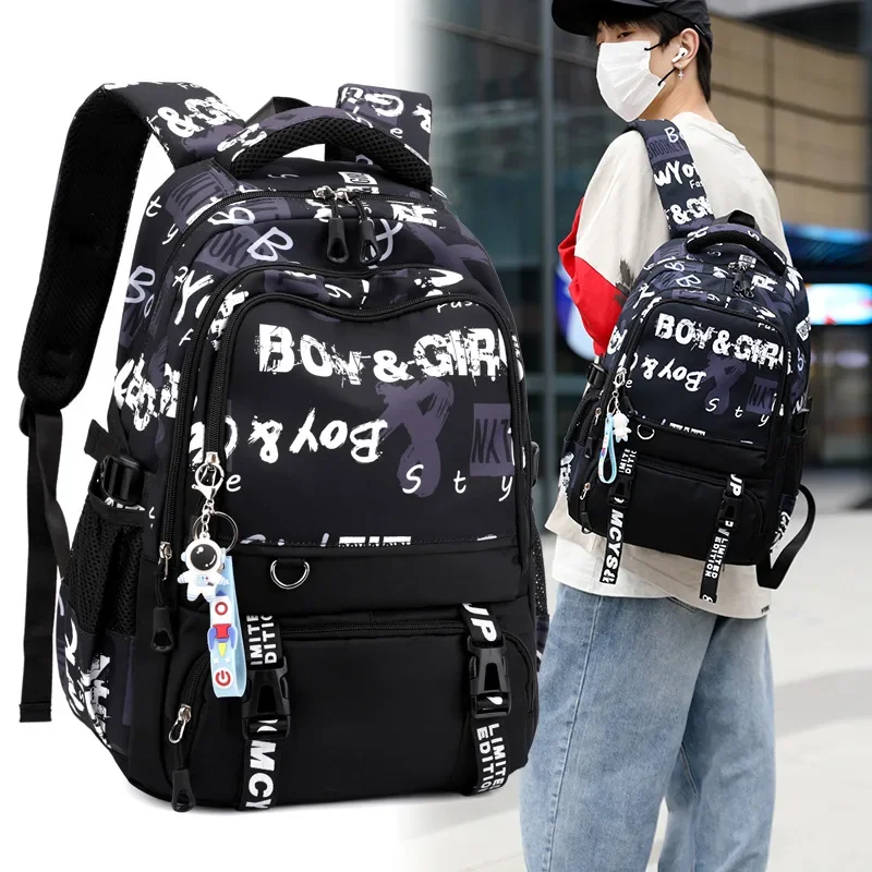 Enfants garçons sac à dos sac d'école pour enfant enfant adolescent cartable primaire Kawaii mignon étanche Collage étudiant sac d'école sac