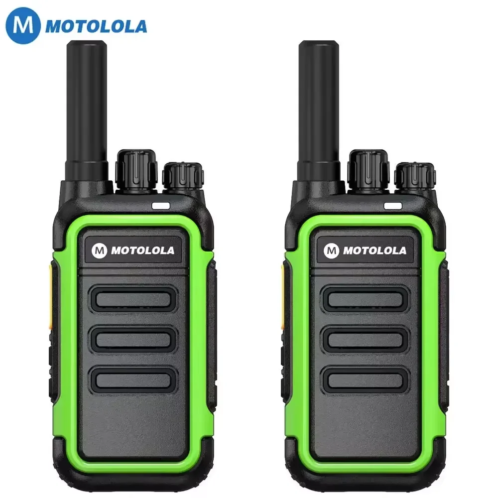 Motorola F1 2er-Set Walkie-Talkie Tragbares Zweiwege-Funkgerät UHF Transceiver-Set Walkie-Talkies Funkgerät Walkie-Talkie mit Großer Reichweite COD Image
